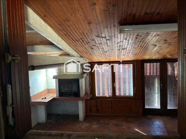 Maison d’habitation 3 pièces et dépendances
