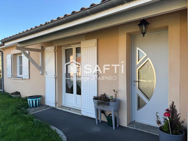 Plain-pied bien agencé - Secteur calme