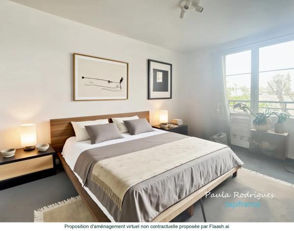 Appartement T4 a vendre, 4 pièces, balcon, 2 place de perking en sous-sol, 2 cave - PLAISIR (78370)