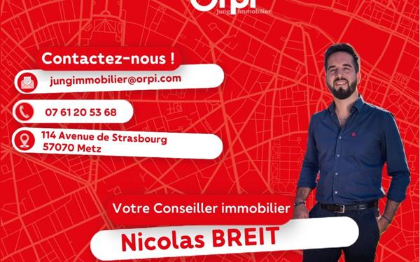 Appartement à vendre    3 pièces • 74,70 m2 Metz