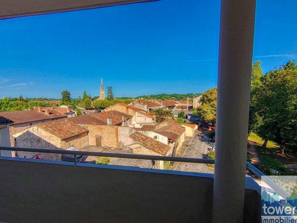 Appartement T3 58 m2 Centre ville calme 3ieme étage 47500 MONSEMPRON LIBOS