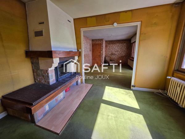 Maison individuelle 94m2 avec garage et grand terrain