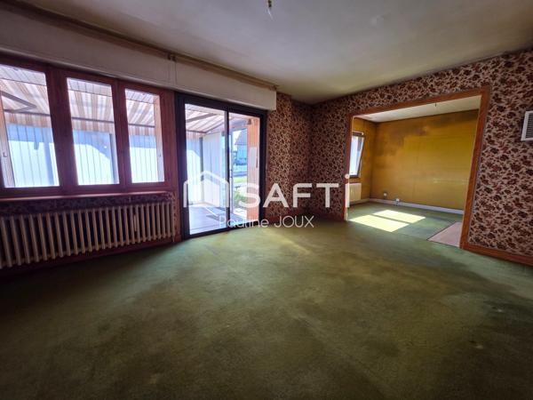 Maison individuelle 94m2 avec garage et grand terrain