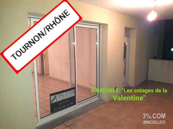 Grand T3 de 72m2 + Terrasse 16m2 + PARKING PRIVEE Tournon-sur-Rhône (07300)