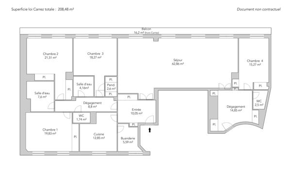 Appartement Paris 6 e - CLUNY