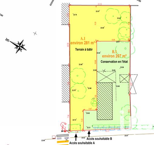 Terrain à vendre 281 m² Bouguenais
