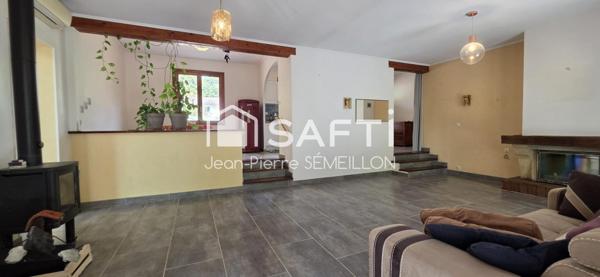 Maison 148 m² 3 chambres, grande véranda beau cadre