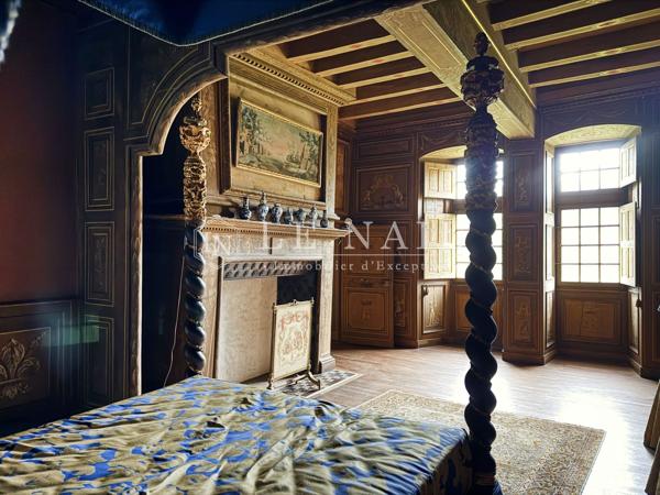 Exceptionnel château Renaissance classé Monument Historique et 33 ha en Anjou