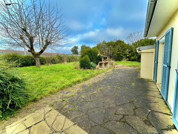 Charmante maison  de 4 pièces avec sous-sol garage et terrain de 498m²