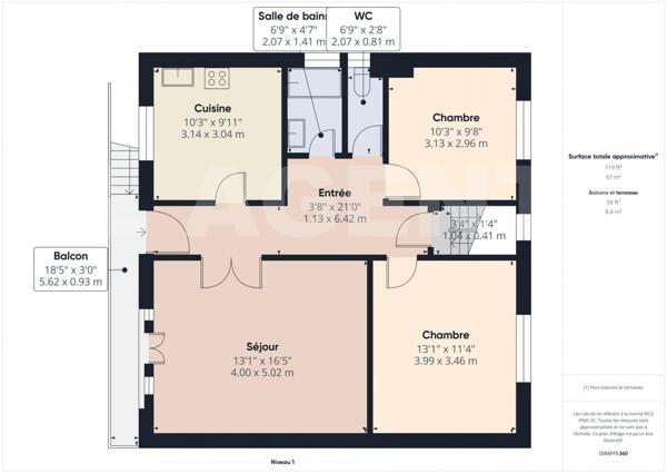 MAISON 5 PIECES 4 CHAMBRES