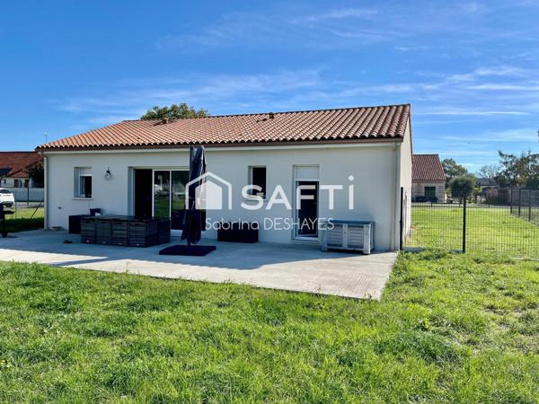 MAISON PLAIN PIED 3 CHAMBRES SUR TERRAIN CLOS