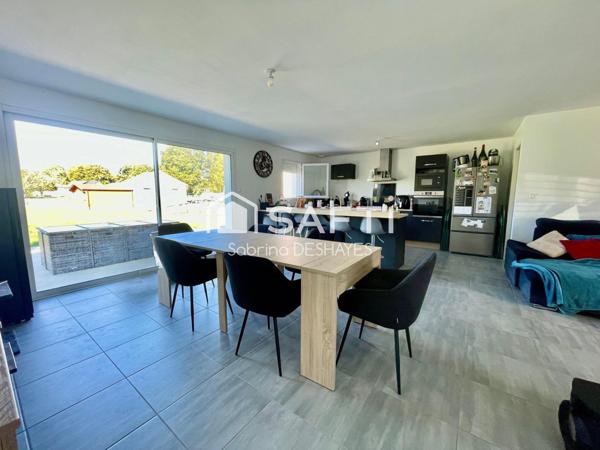 MAISON PLAIN PIED 3 CHAMBRES SUR TERRAIN CLOS