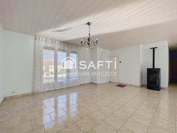 Maison sur sous-sol complet avec 3 chambres
