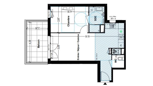Appartement à vendre 2 pièces 46 m² Cogolin