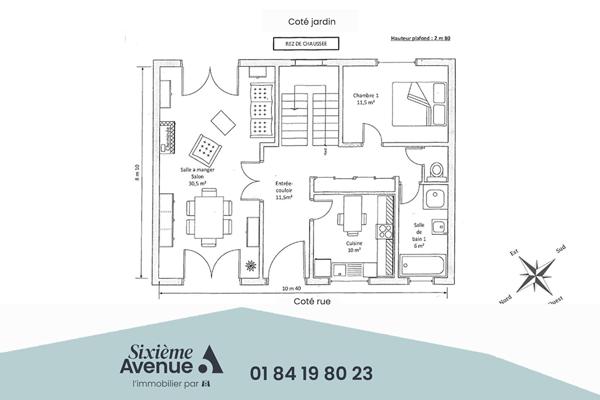 Maison 7 pièces 163 m2