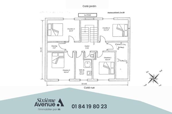 Maison 7 pièces 163 m2