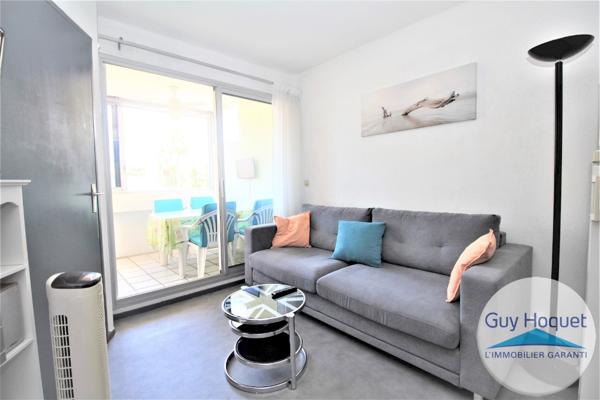Canet Sud - Appartement Canet Plage 2 pièces 26.15 m²