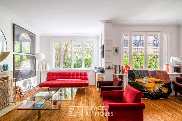 Appartement dans voie privée arborée – La Muette