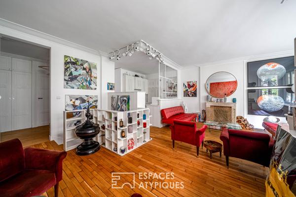 Appartement dans voie privée arborée – La Muette