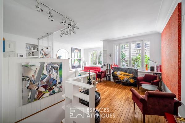 Appartement dans voie privée arborée – La Muette