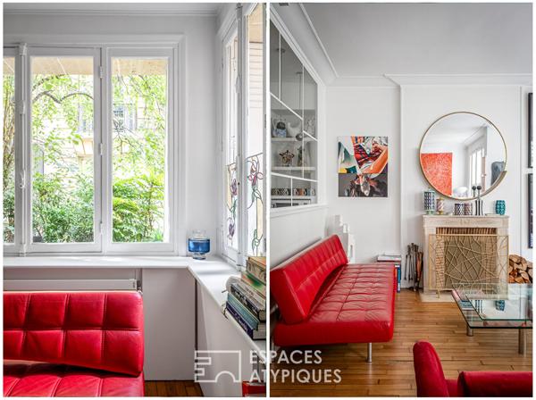 Appartement dans voie privée arborée – La Muette