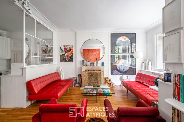 Appartement dans voie privée arborée – La Muette