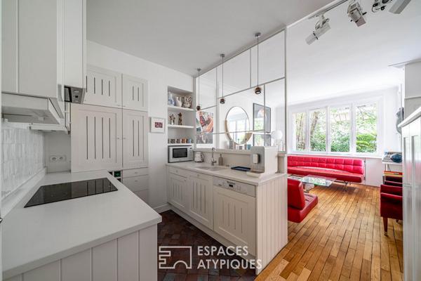 Appartement dans voie privée arborée – La Muette