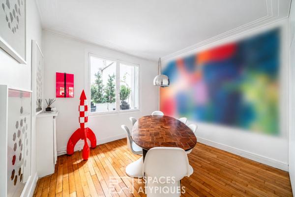 Appartement dans voie privée arborée – La Muette