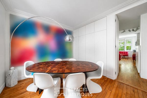 Appartement dans voie privée arborée – La Muette