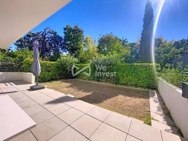Duplex spacieux en rez de jardin