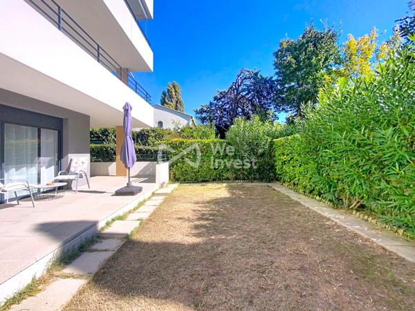 Duplex spacieux en rez de jardin