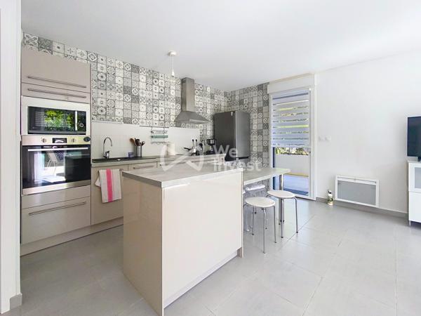 Duplex spacieux en rez de jardin