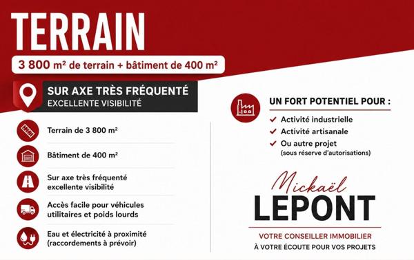 Terrain à LOIRON-RUILLE, 53320 - 3800m²
