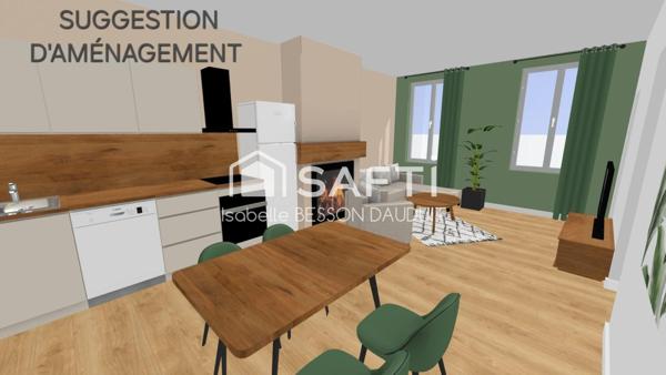 APPARTEMENT T2 BIS  62M²