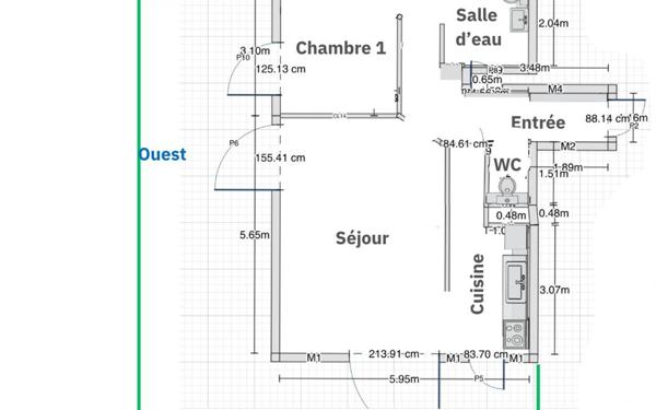 Appartement à vendre    4 pièces • 73 m2 Vannes