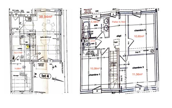Maison à vendre 4 pièces 103 m² Thouaré-sur-Loire
