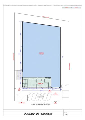 Local commercial VERRIERES LE BUISSON 1415.50 m²