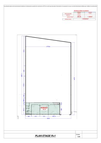 Local commercial VERRIERES LE BUISSON 1415.50 m²