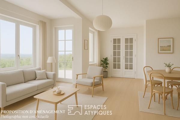 Maison familiale avec vue exceptionnelle à réinterpréter