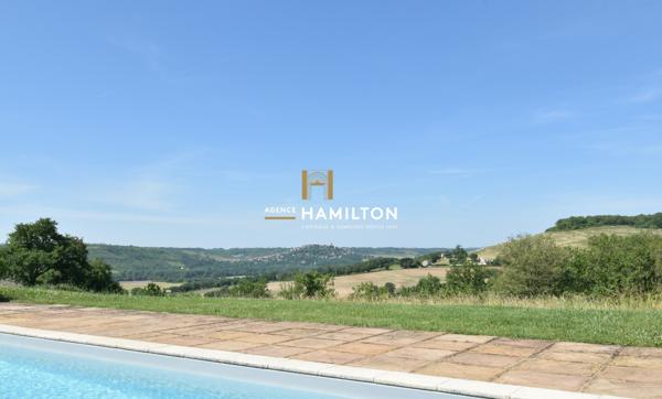 VILLA AVEC VUE SUR CORDES-SUR-CIEL - GARAGE, PISCINE ET PIGEONNIER AMENAGE Cordes sur ciel