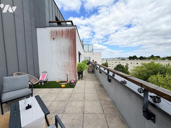 T3 AVEC TERRASSE RUE DE NANTES !