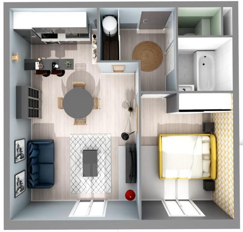 Vous etes investisseur : Appartement dans une residence recente du centre ville !