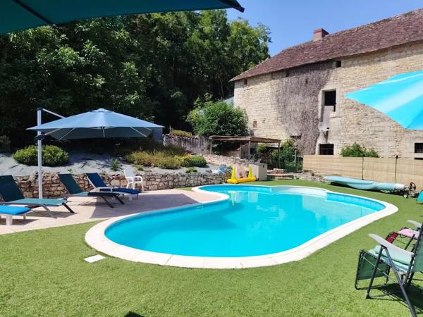 Propriété d'exception : Ancienne Abbaye restaurée + Gîte meu