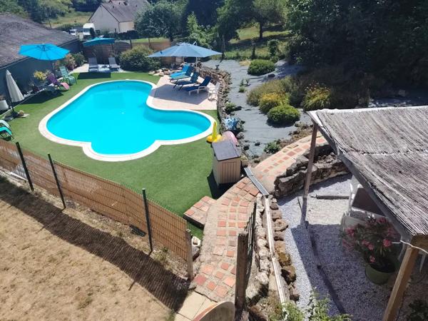 Propriété d'exception : Ancienne Abbaye restaurée + Gîte meu