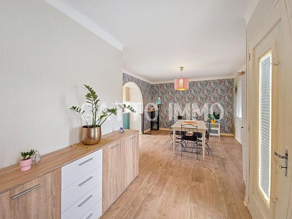 Jarny (54800) Maison 76m² // 2 chambres // 1 bureau // sous-sol complet // jardin