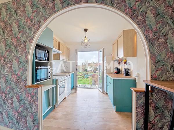 Jarny (54800) Maison 76m² // 2 chambres // 1 bureau // sous-sol complet // jardin