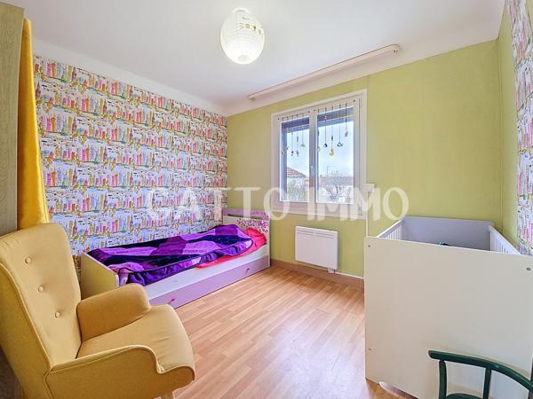 Jarny (54800) Maison 76m² // 2 chambres // 1 bureau // sous-sol complet // jardin