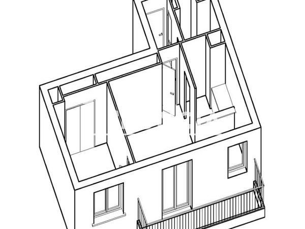 Location Appartement 2 pièces 38 m² - 23 RUE CARVES Montrouge 92120
