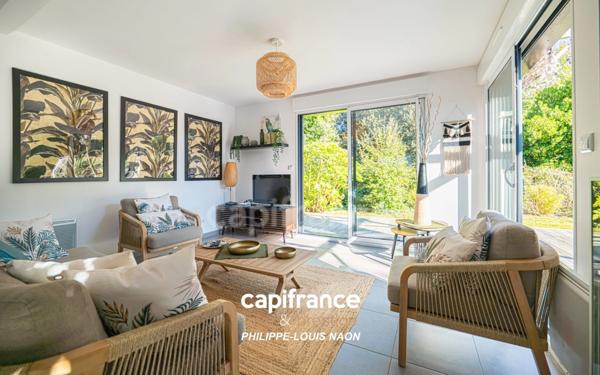 SUPERBE VILLA D'ARCHITECTE AVEC 3 CHAMBRES DE PLAIN-PIED à 500 mètres des PLAGES