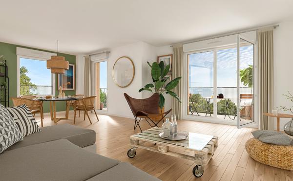 Appartement Nantes 4 pièce(s) 84.49 m2